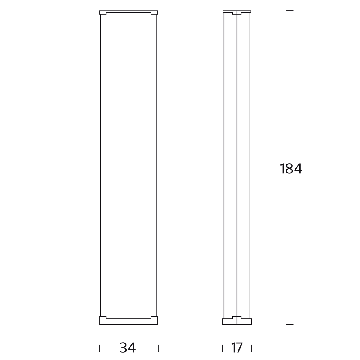 Fontana Arte Pirellone Stehleuchte