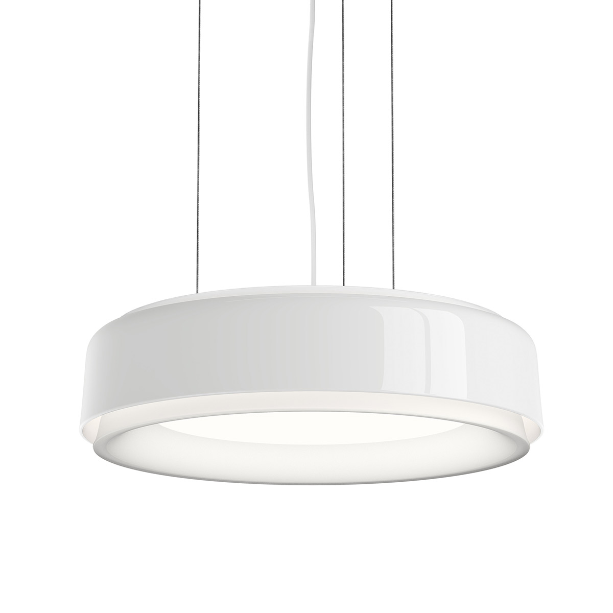 Louis Poulsen LP Grand 320 LED Pendelleuchte, weiß glänzend