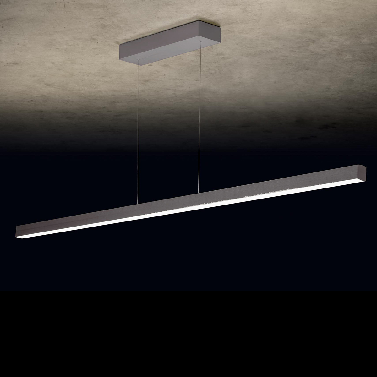 Holtkötter Xena L LED Pendelleuchte, Platin