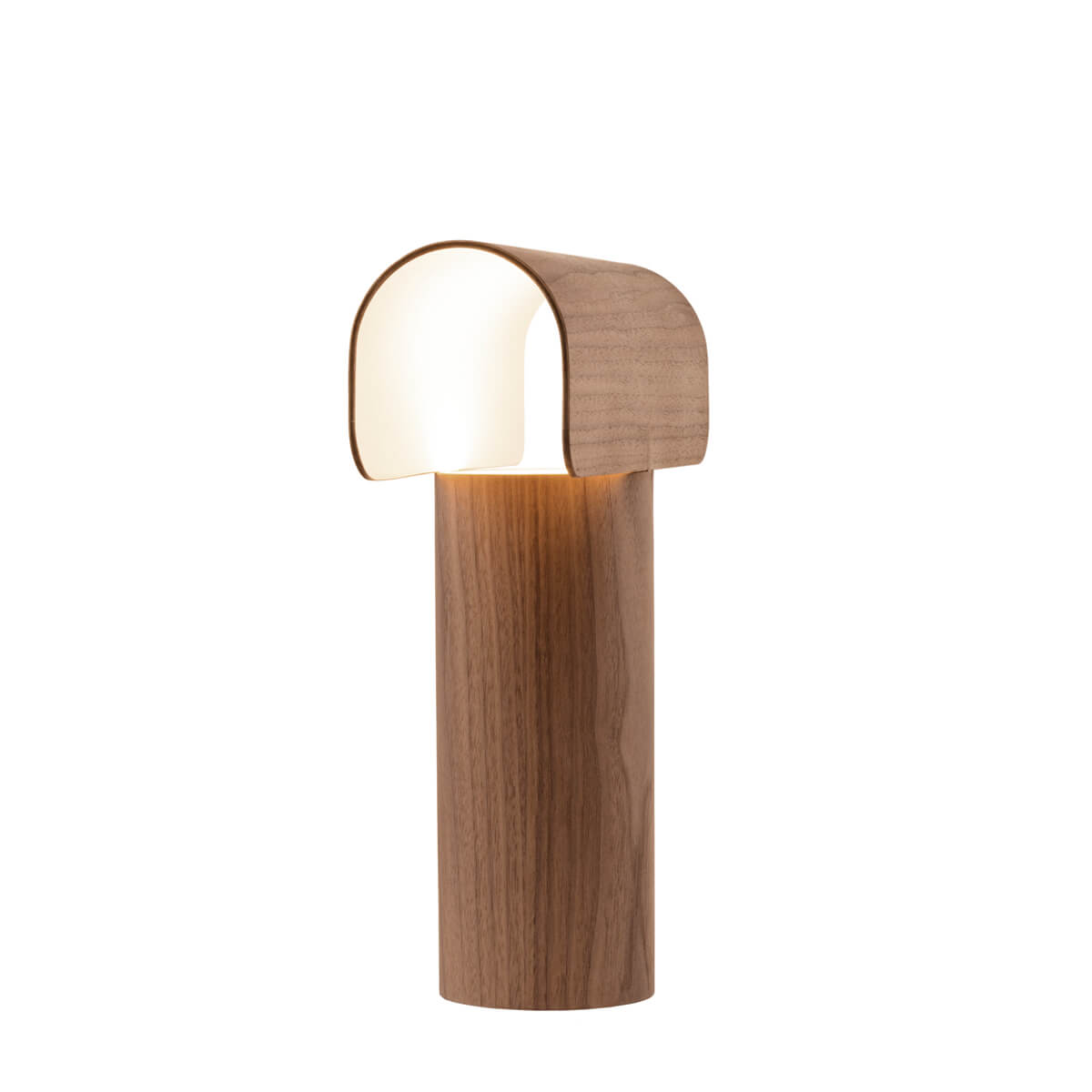Secto Design Teelo 8020 Tischleuchte, Walnussfurnier