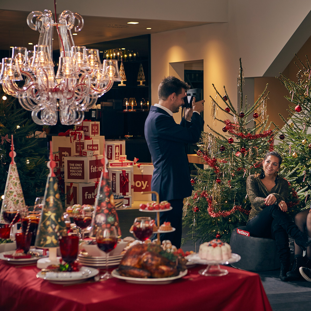 Fatboy Rockcoco 12.0 LED Outdoor Pendelleuchte, transparent