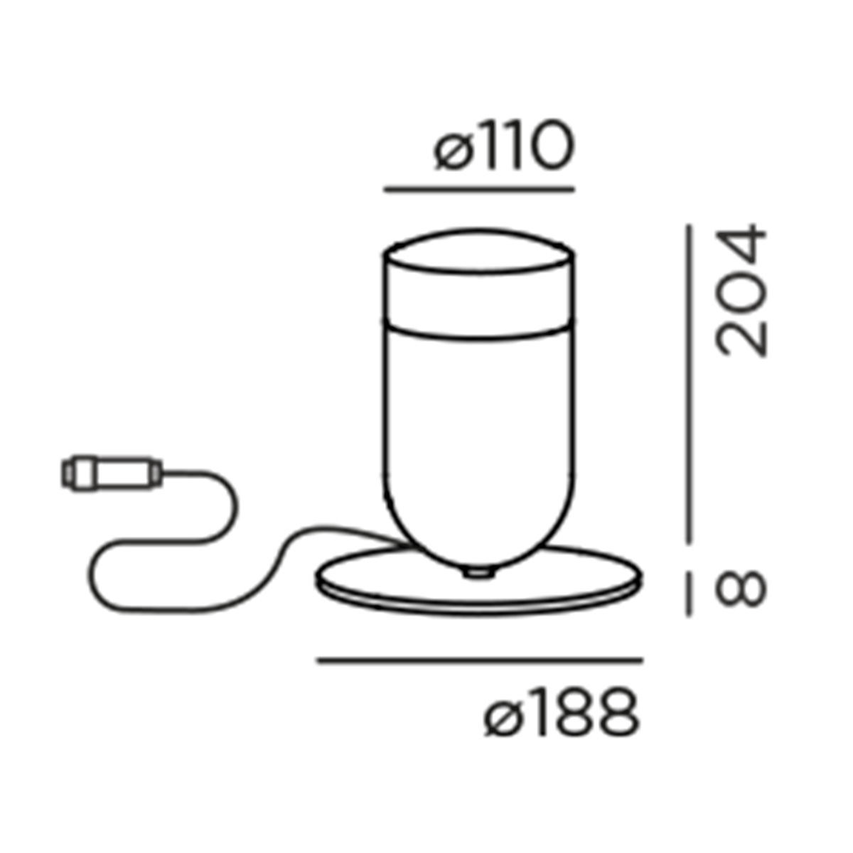 Bik.4 Base LED Bodenleuchte Connect