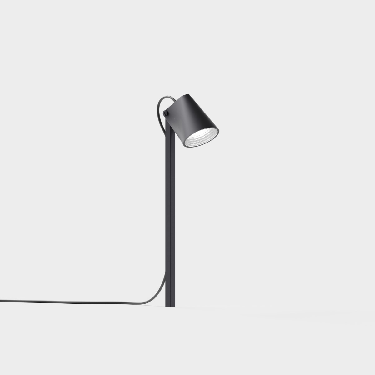 IP44.DE Stic Spike LED Bodenleuchte / Spießstrahler, Höhe: 70 cm, deep black (schwarz)