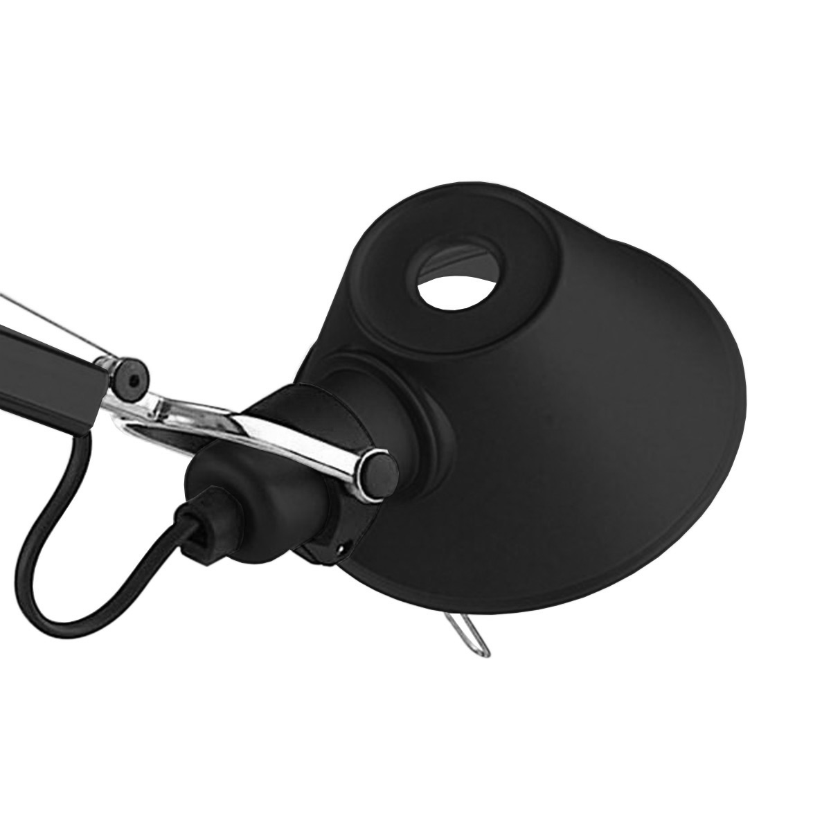 Artemide Tolomeo Parete Halo, Schwarz