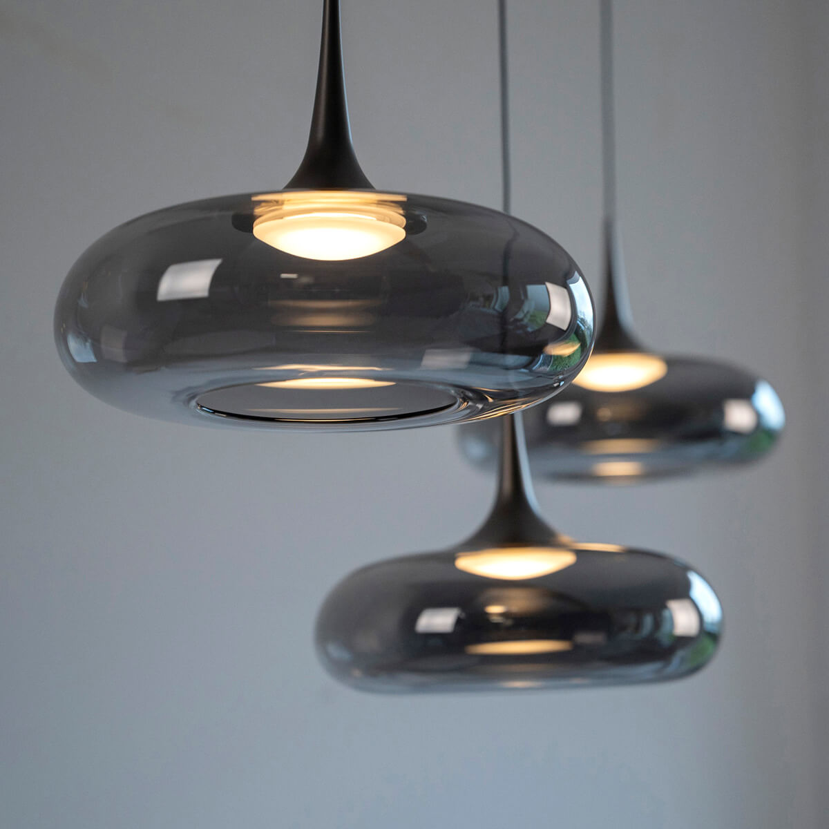 Posh LED Pendelleuchte, 7-flg.