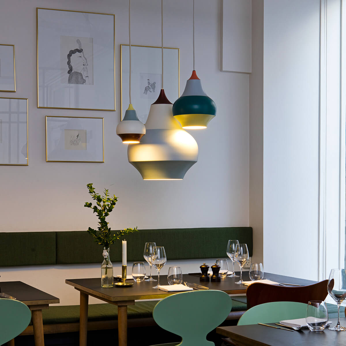 Louis Poulsen Cirque Pendelleuchte, verschiedene Ausführungen