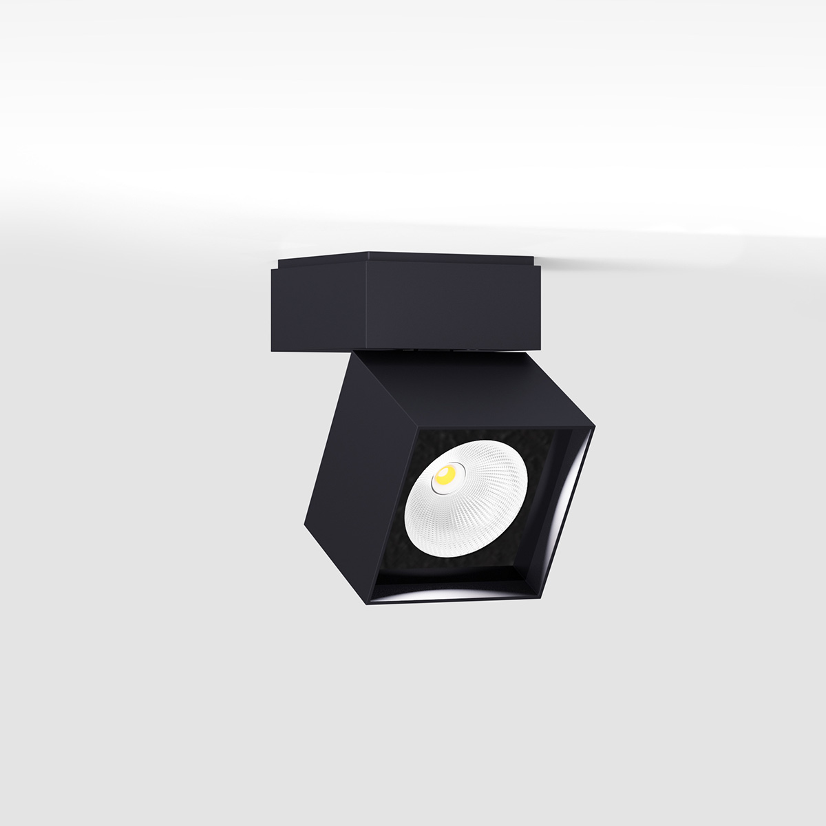 IP44.DE Pro S LED Deckenleuchte, deep black (schwarz)