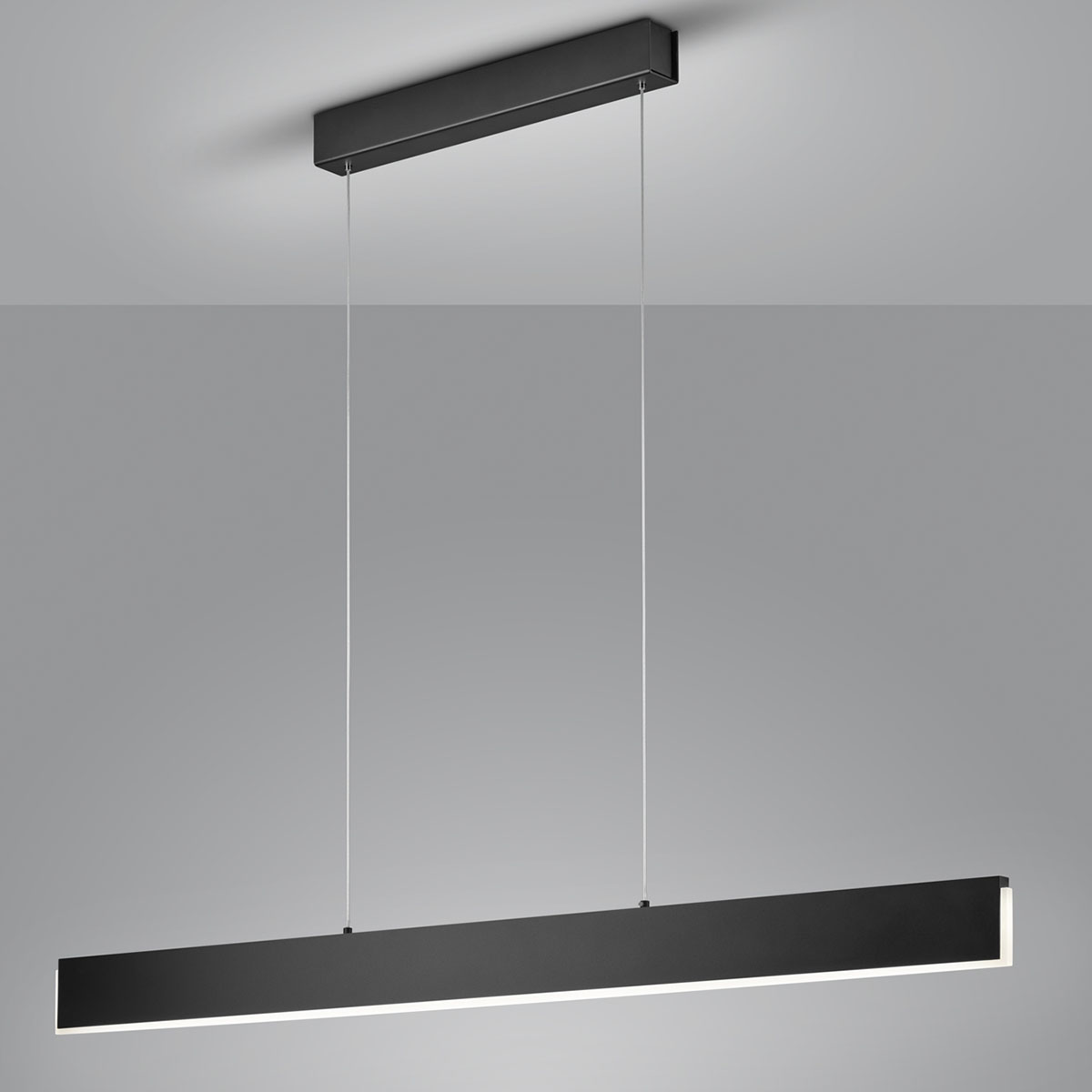 Helestra Nex LED Pendelleuchte mit Casambi-Modul, schwarz matt