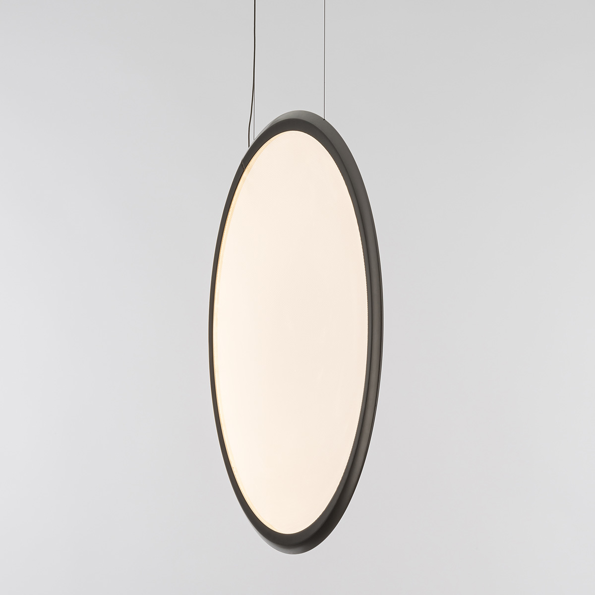 Artemide Design Discovery Vertical 70 LED Sospensione, Aluminium satiniert