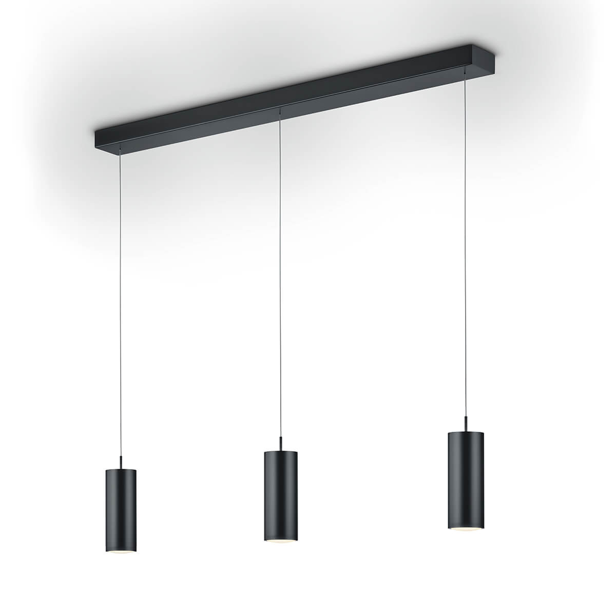 Knapstein Helli-3 LED Pendelleuchte, schwarz