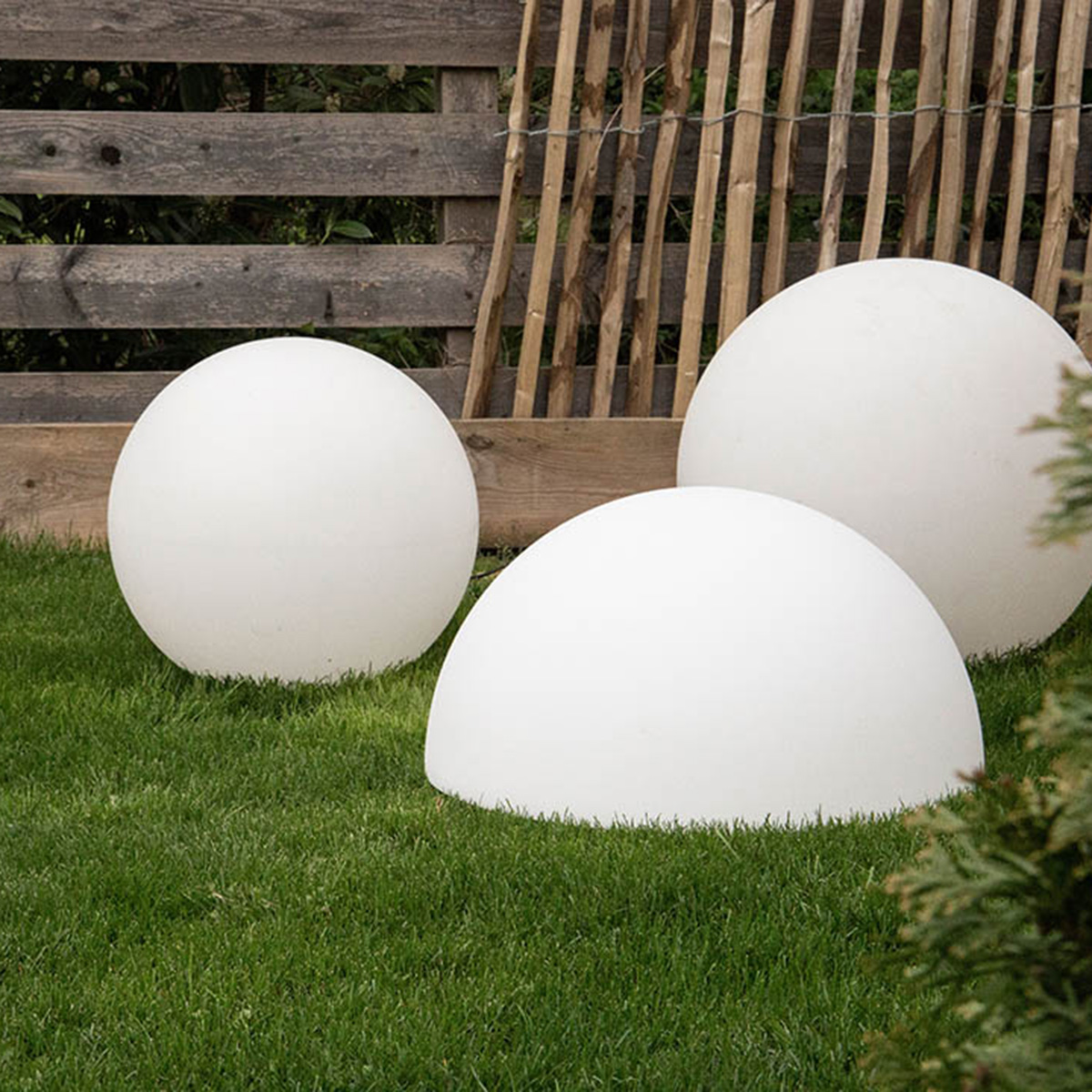 8 seasons design Shining Sunrise Dekoleuchte, 50 cm, weiß