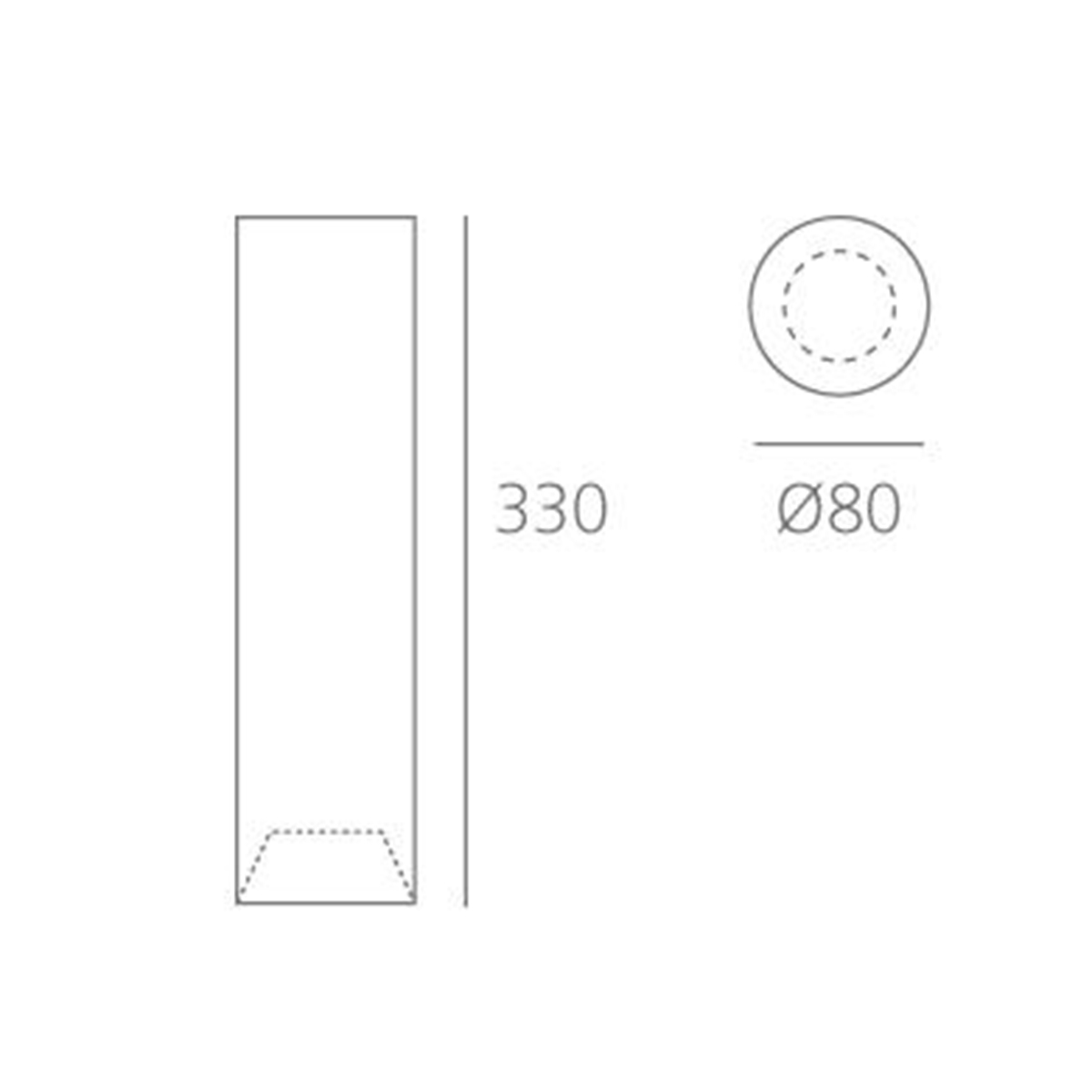 Artemide Tagora 80 Deckenleuchte