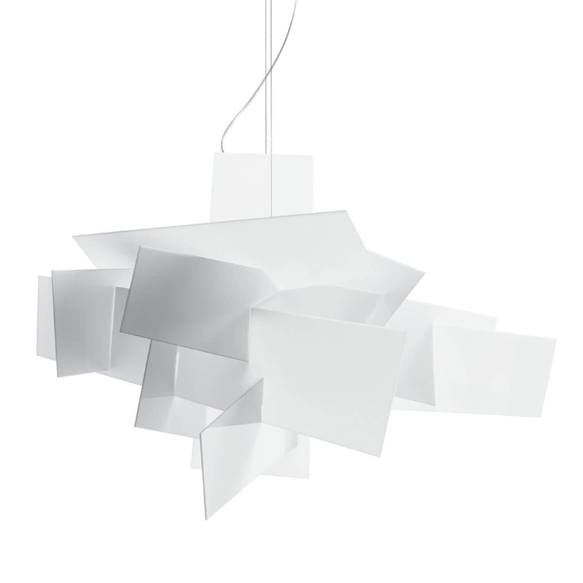 Foscarini Big Bang XL LED Sospensione, bianco (weiß) Big Bang XL LED Sospensione