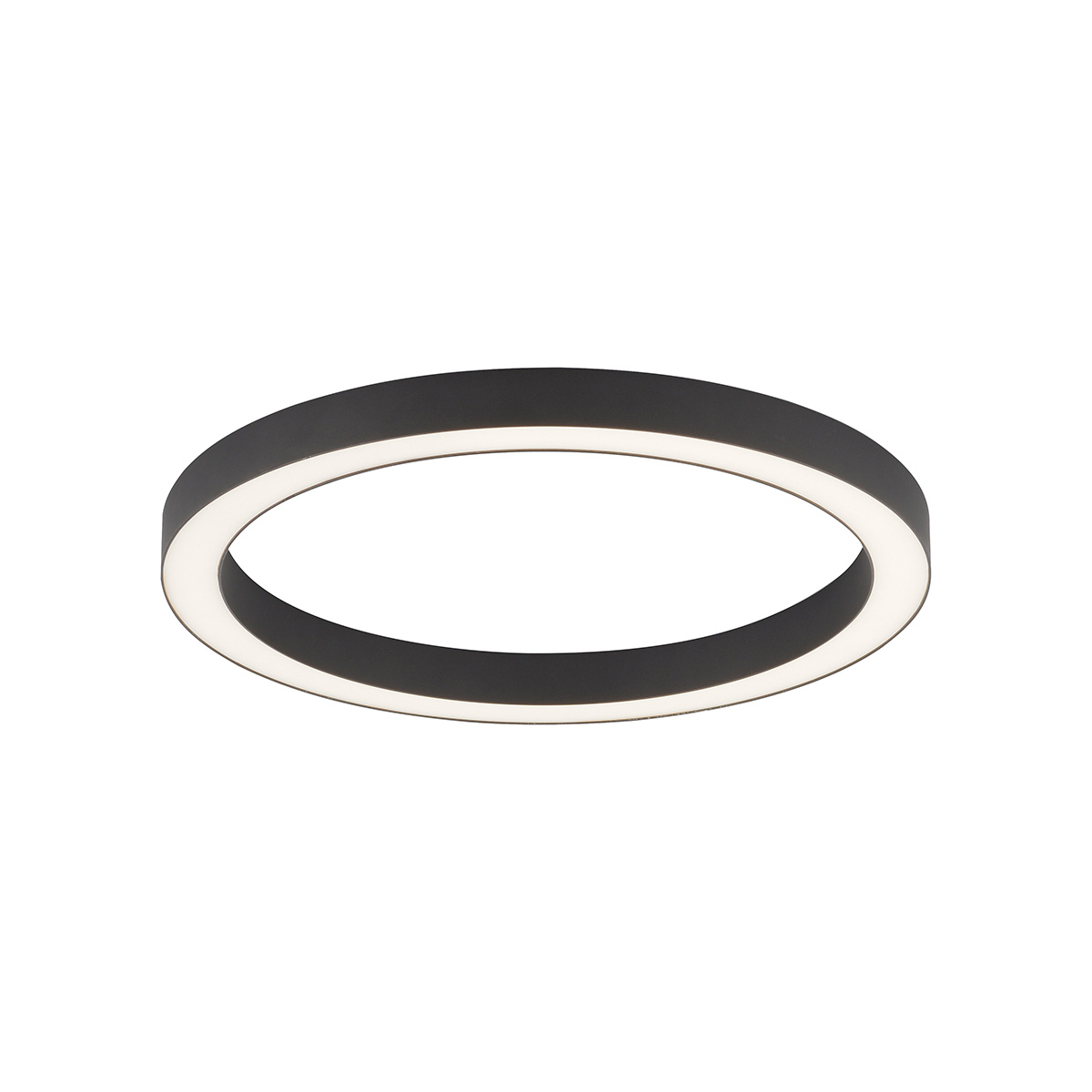 Neuhaus PURE Lines Round LED Deckenleuchte, Ø: 50 cm, anthrazit