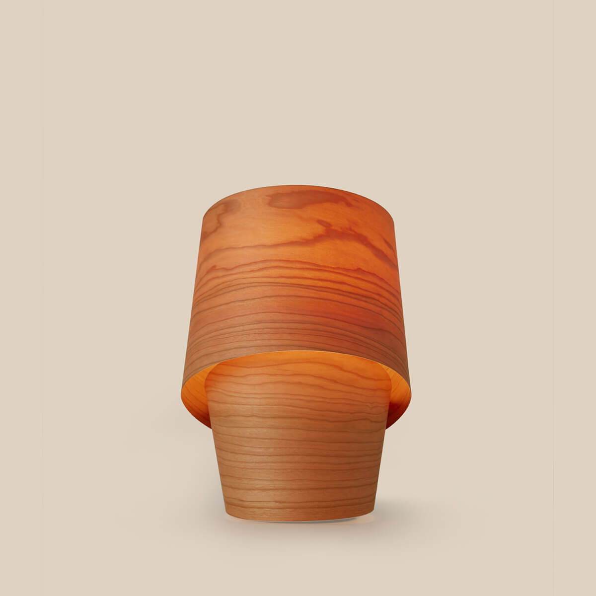 LZF Lamps Tiny Tischleuchte, orange (eingeschaltet)