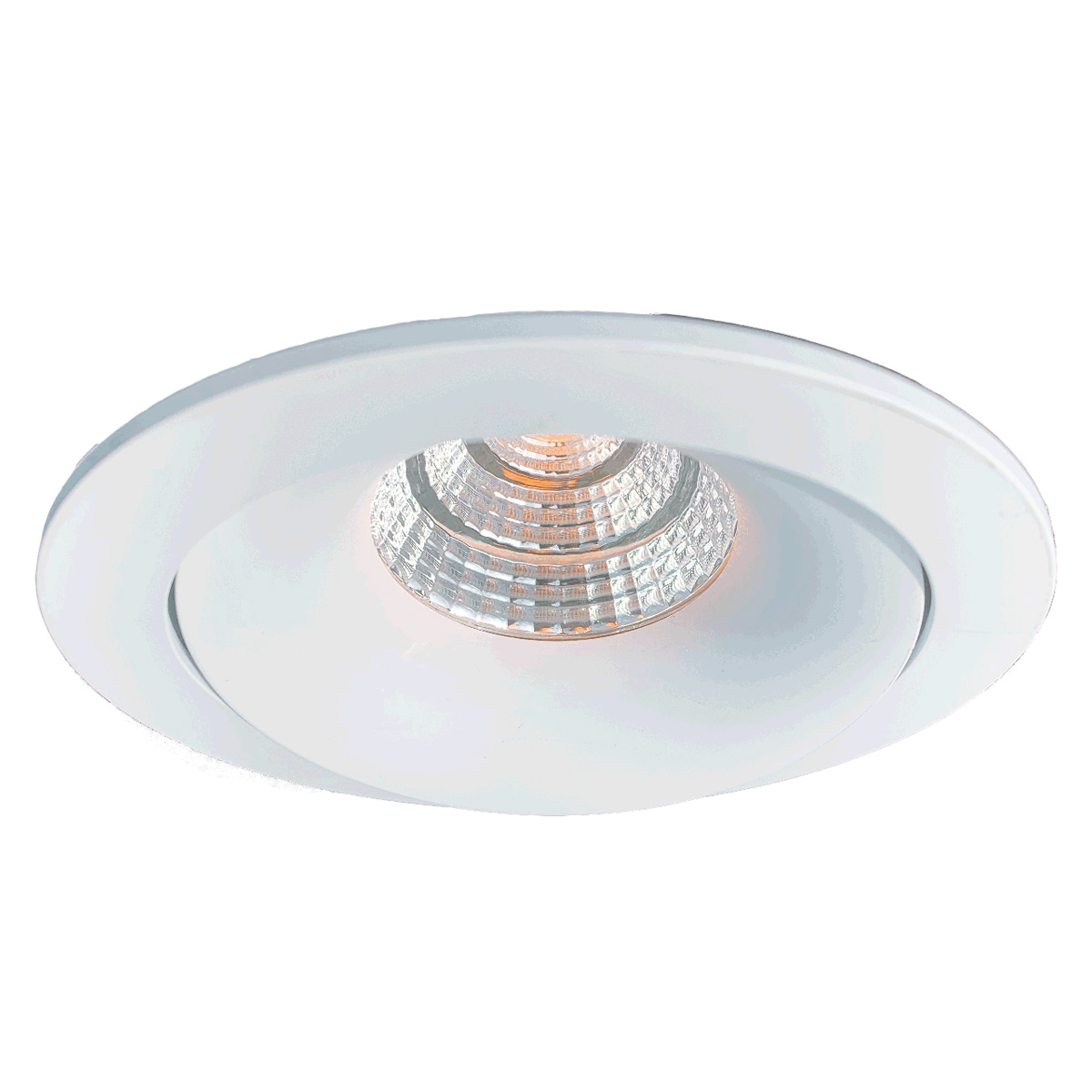 Mobilux MOBiDIM COB Style R LED Einbaustrahler, Dim-to-Warm, 2700-1800 K, weiß