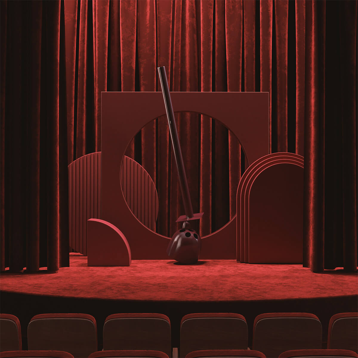 Dedalo Schirmständer Ruby Red Collection