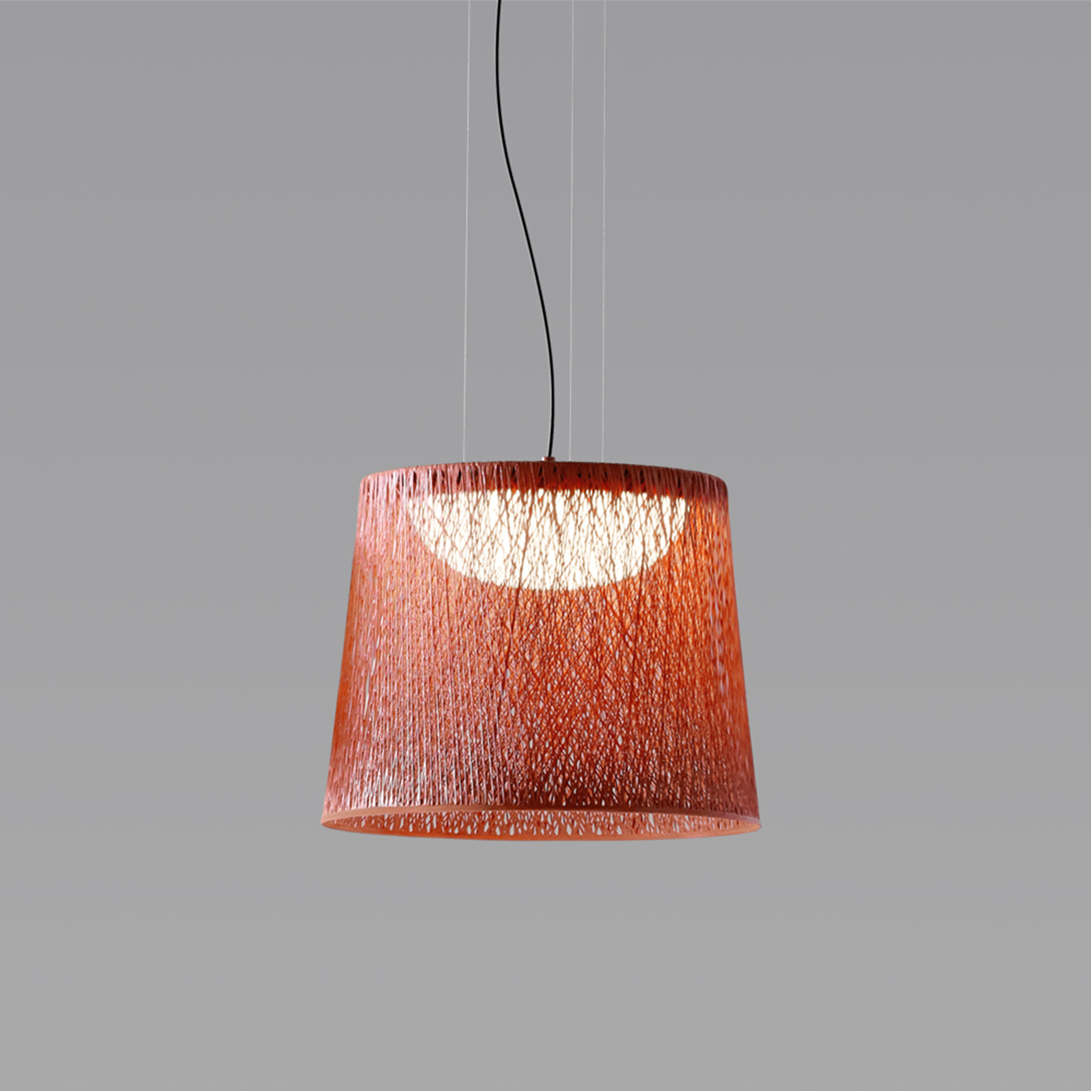 Vibia Wind 4077 Outdoor LED Pendelleuchte, ocker rot