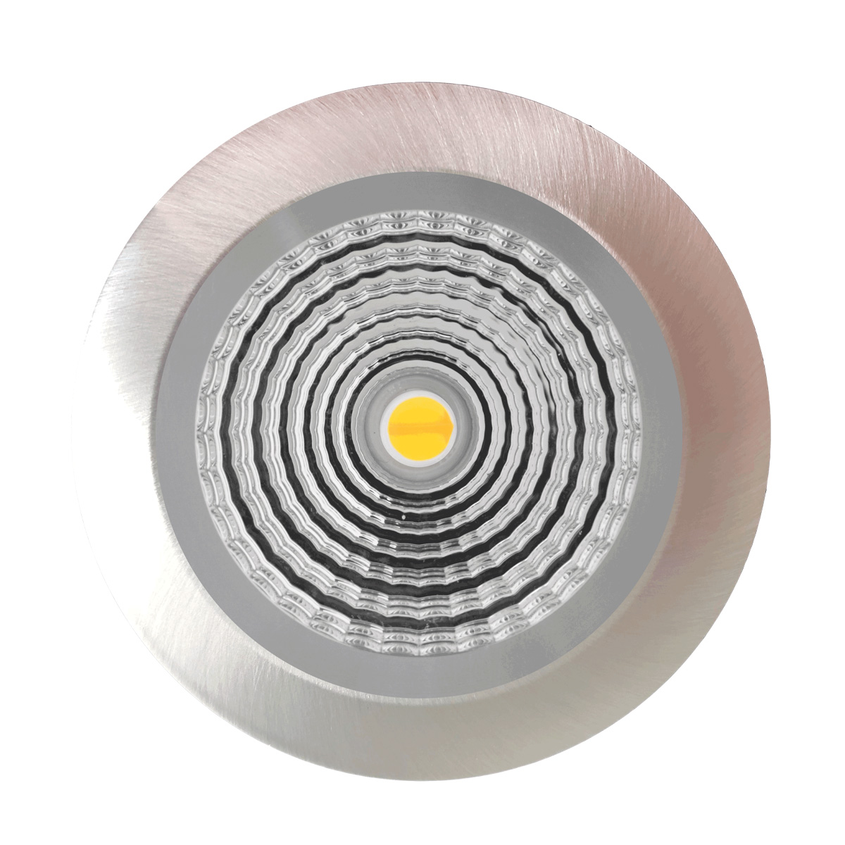 Mobilux MOBiDIM COB SLIM IP65 R LED Einbaustrahler, Aluminium gebürstet