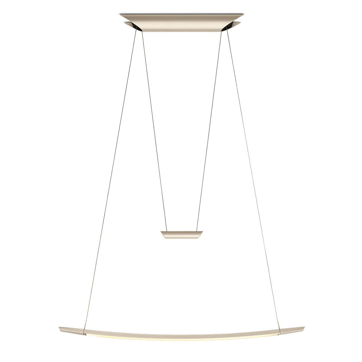 Oligo Lisgo Sky Short LED Pendelleuchte, cashmere matt