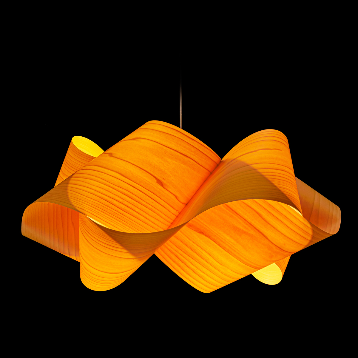 LZF Lamps Swirl Large Pendelleuchte, gelb