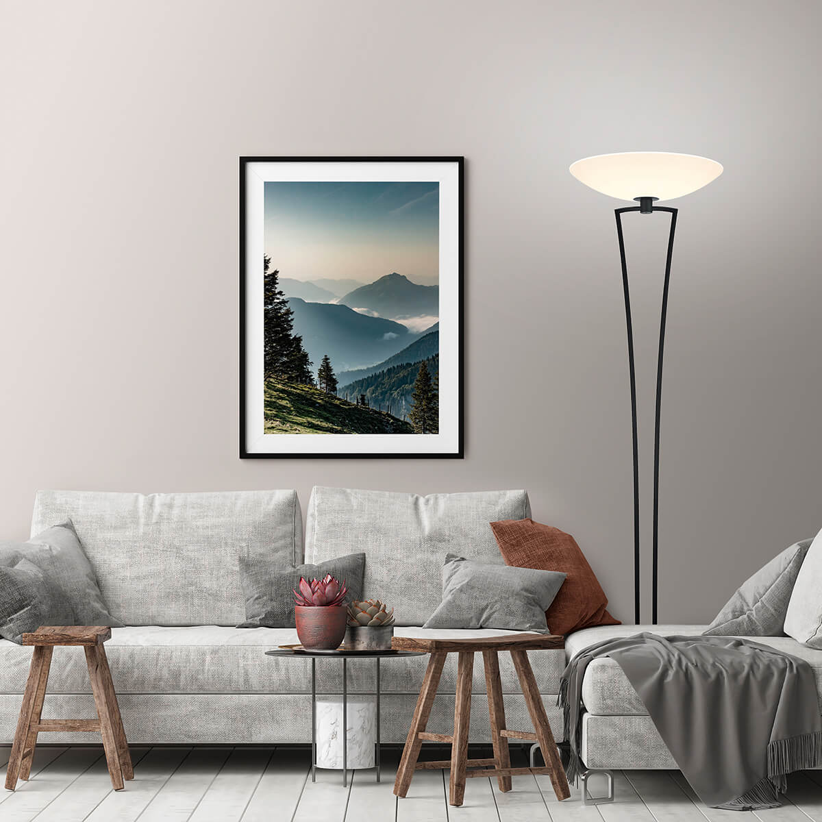 Bankamp Lady LED Stehleuchte, schwarz