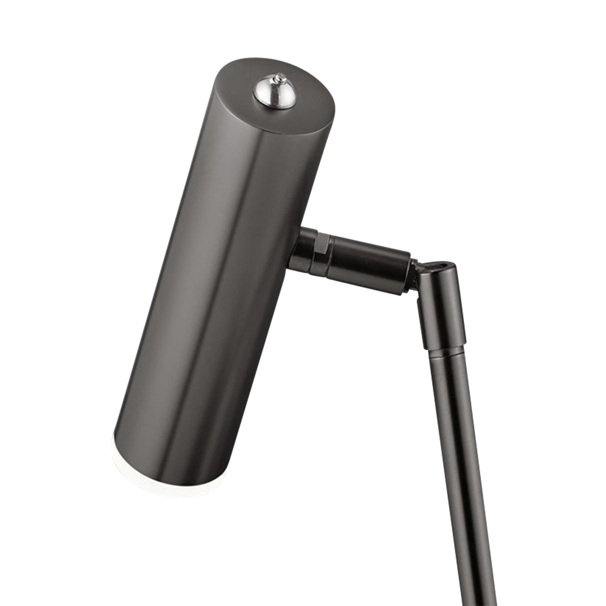 HELL Tom LED Tischleuchte, Bronze eloxiert, Tastdimmer am Kopf