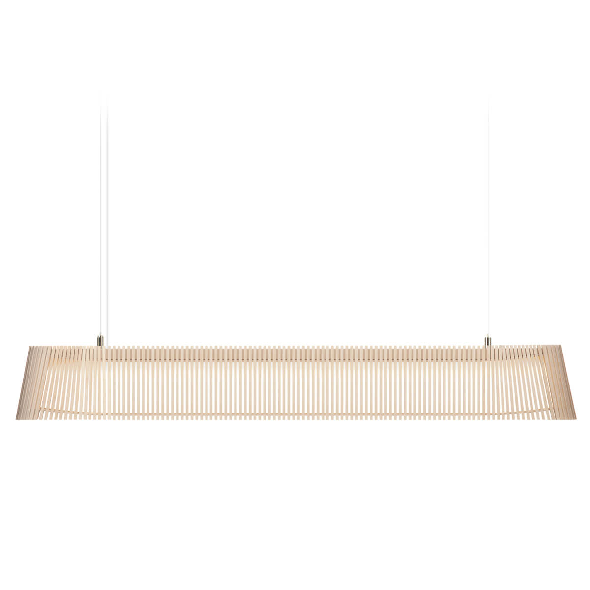 Secto Design Owalo 7000 Pendelleuchte, Birke natur, Kabel: weiß