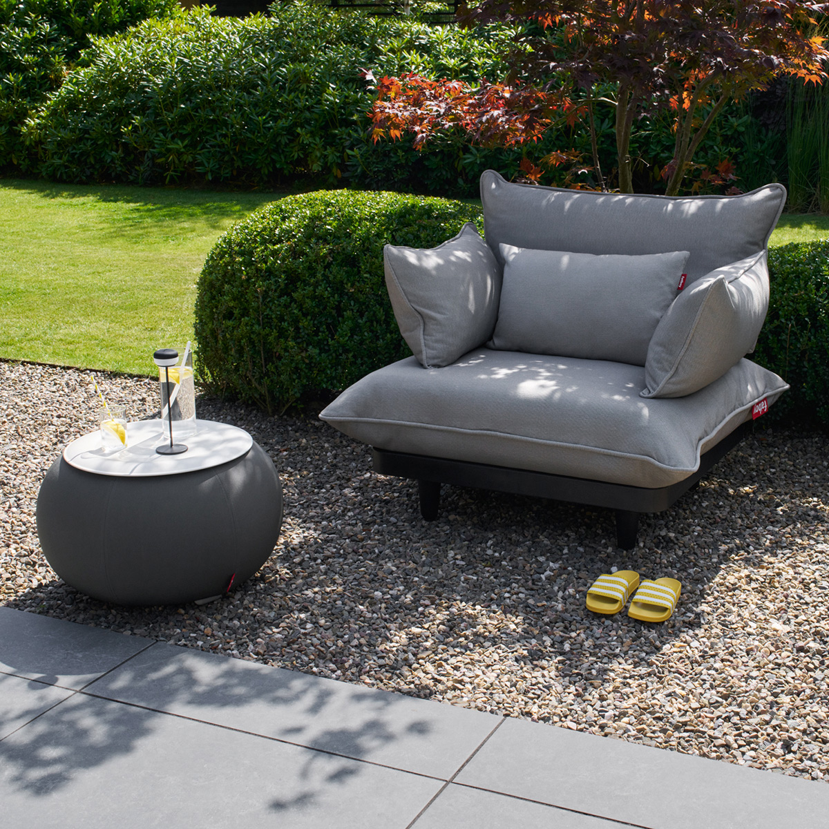 Fatboy King Pillow Outdoor Kissen, Mist (nebelgrau)