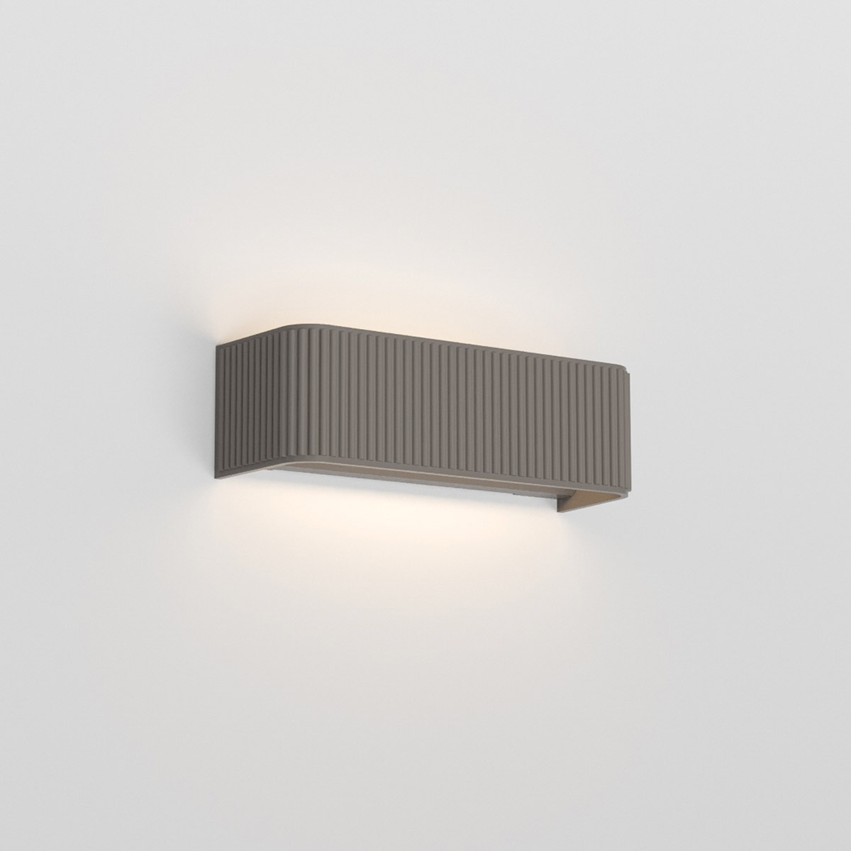Rotaliana Dresscode W2 LED Wandleuchte, 2700 K, Taubengrau