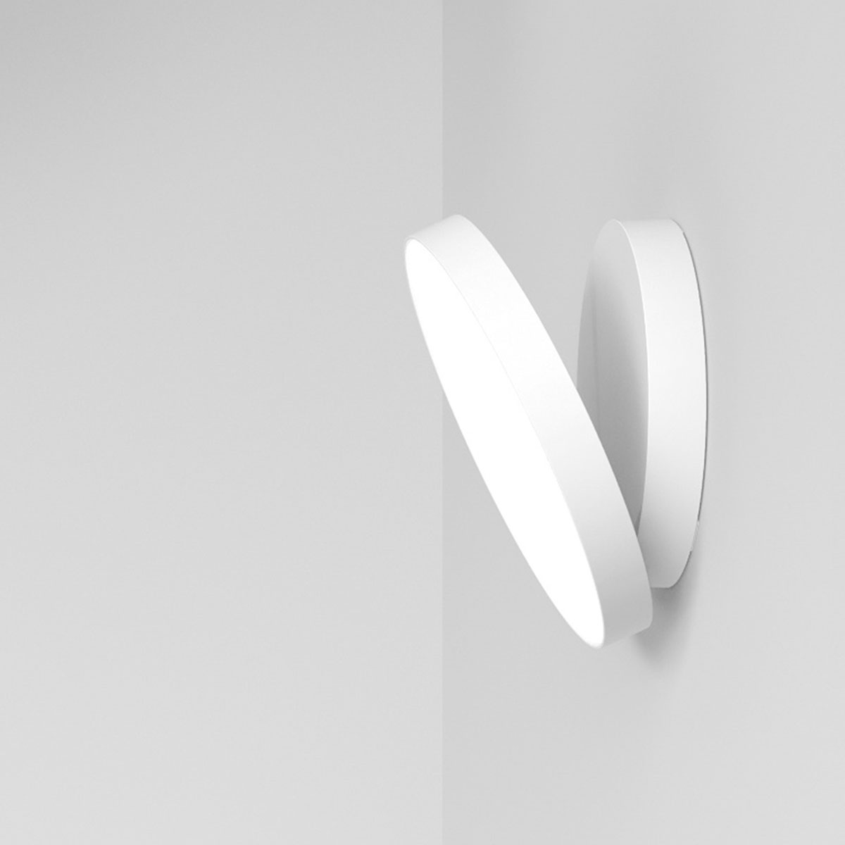 Rotaliana Venere W1 LED Wand- / Deckenleuchte, weiß matt
