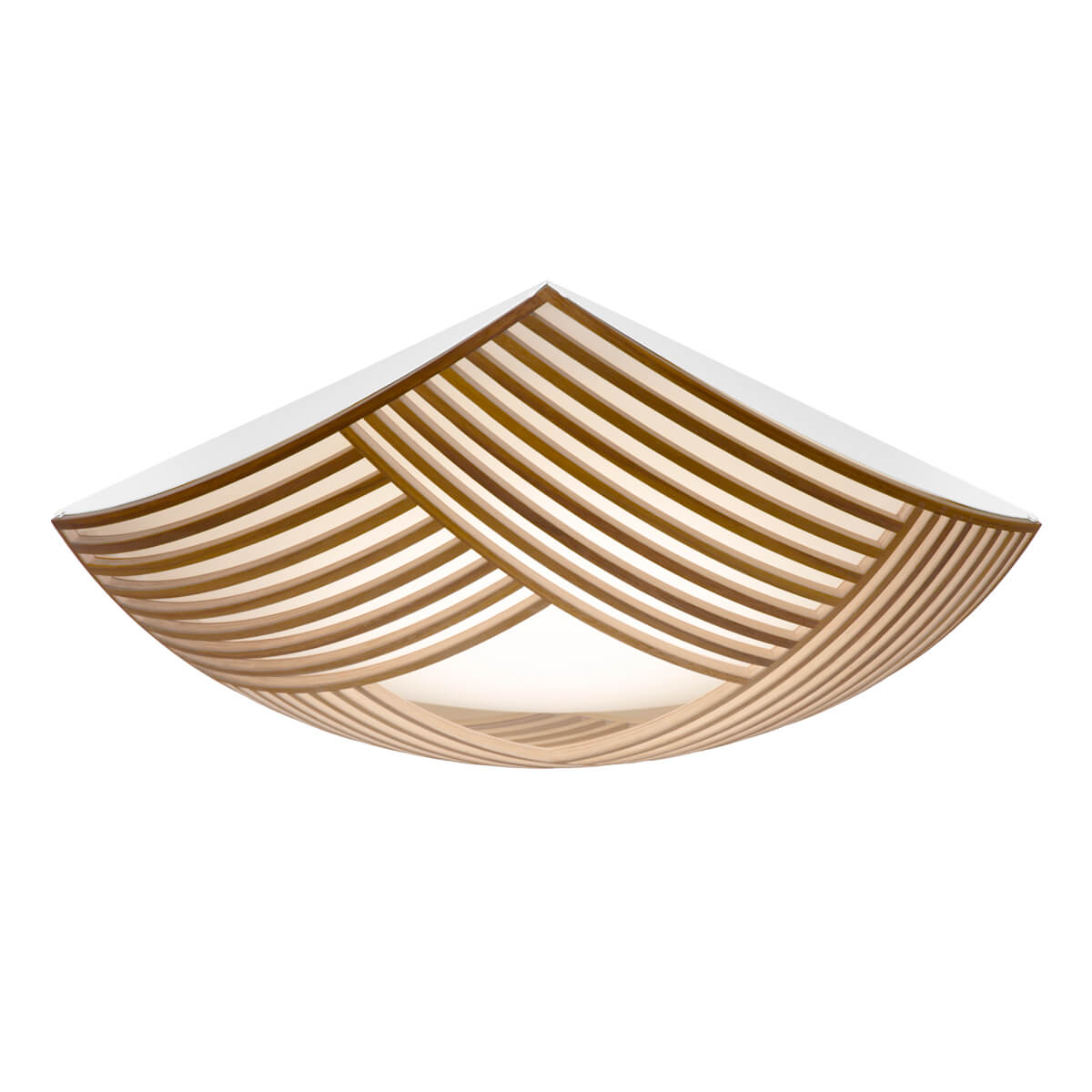 Secto Design Kuulto 9100 Wand- / Deckenleuchte, Walnussfurnier