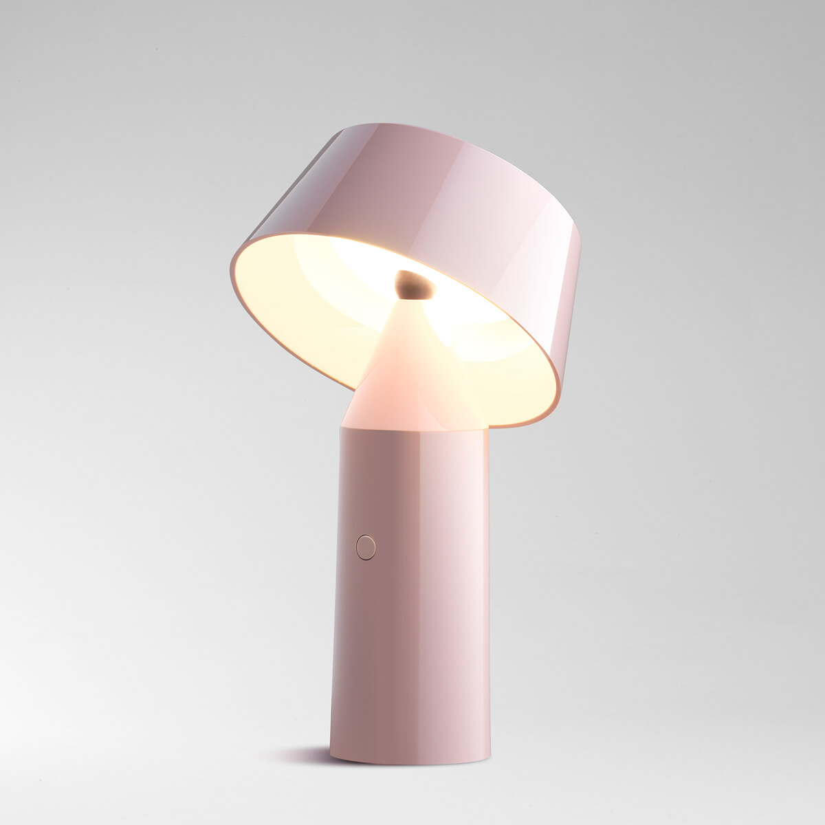 Marset Bicoca LED Akkuleuchte, blassrosa