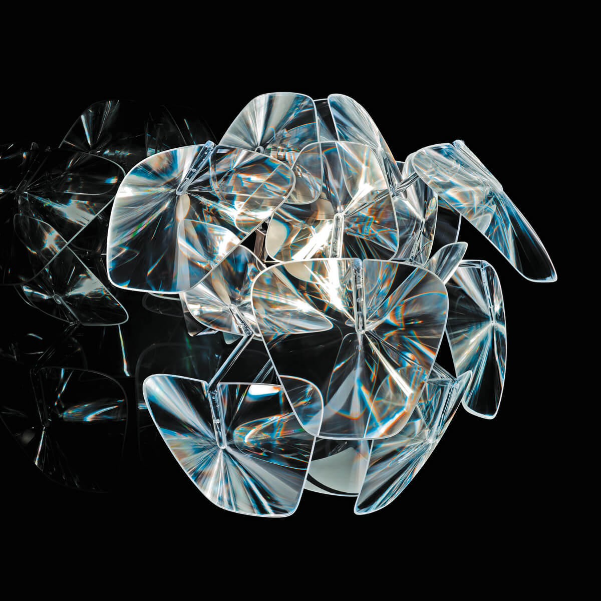 Luceplan Hope Parete, Höhe: 49 cm, transparent