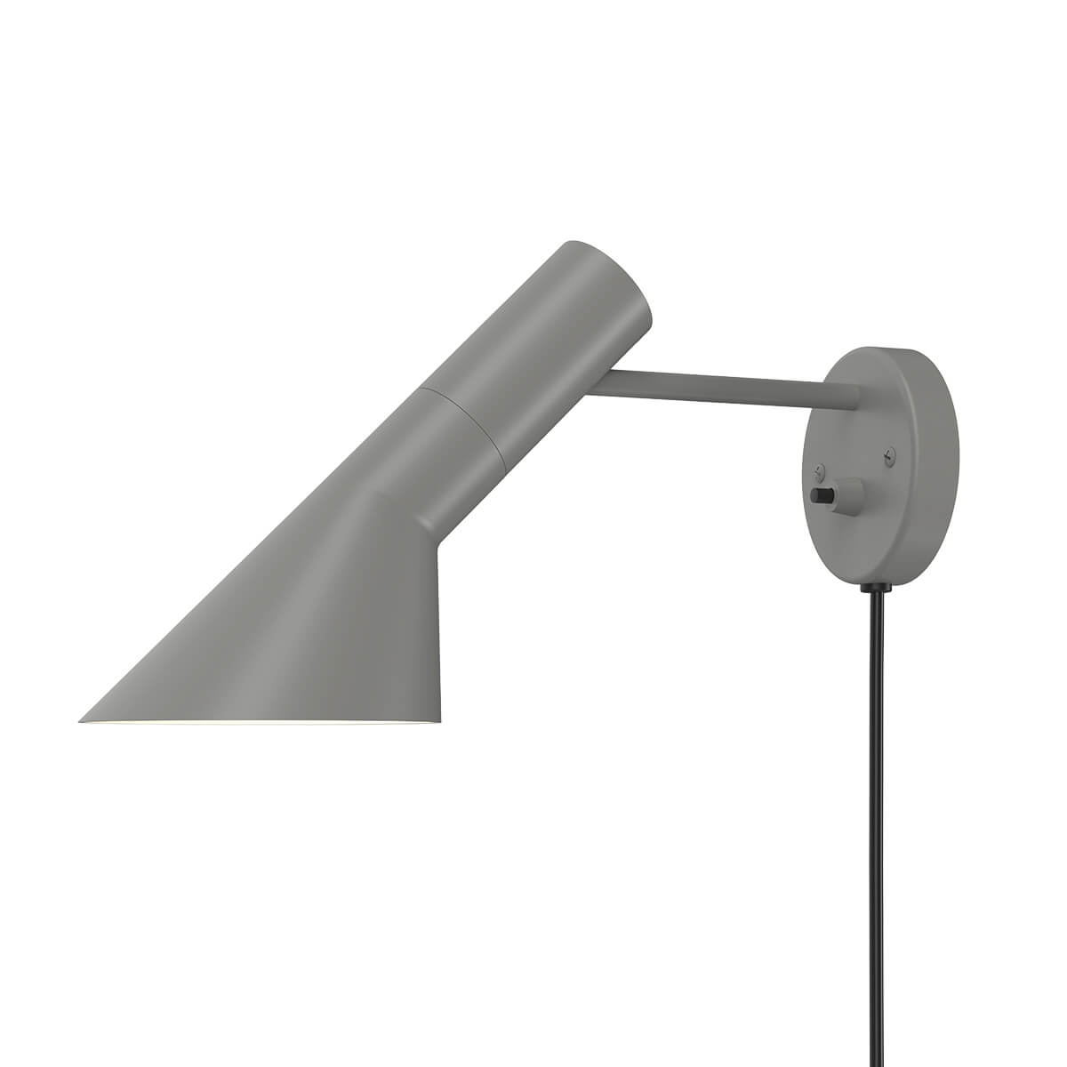 Louis Poulsen AJ Wandleuchte, Warm grey