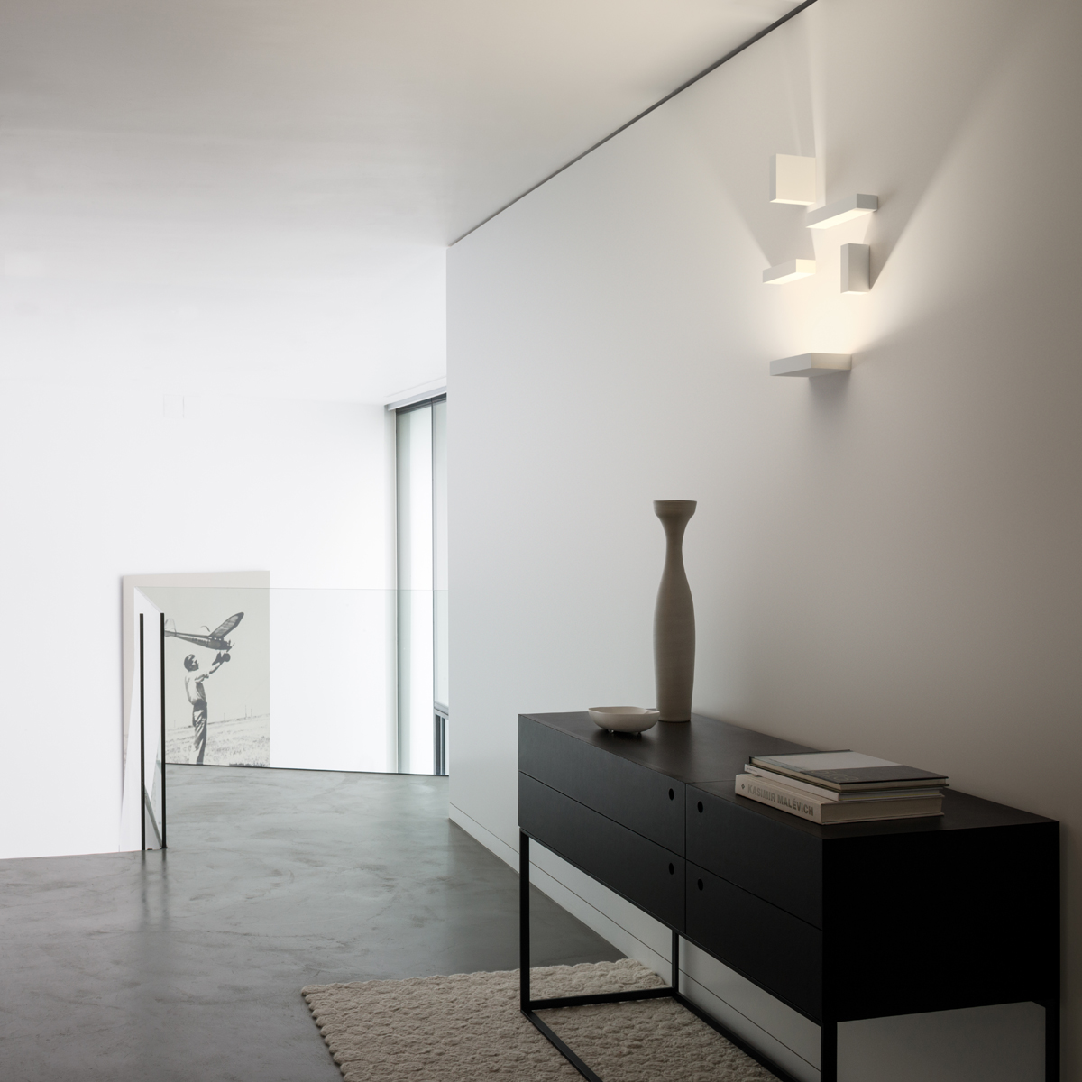 Vibia Set 7753 Wandleuchte, weiß matt