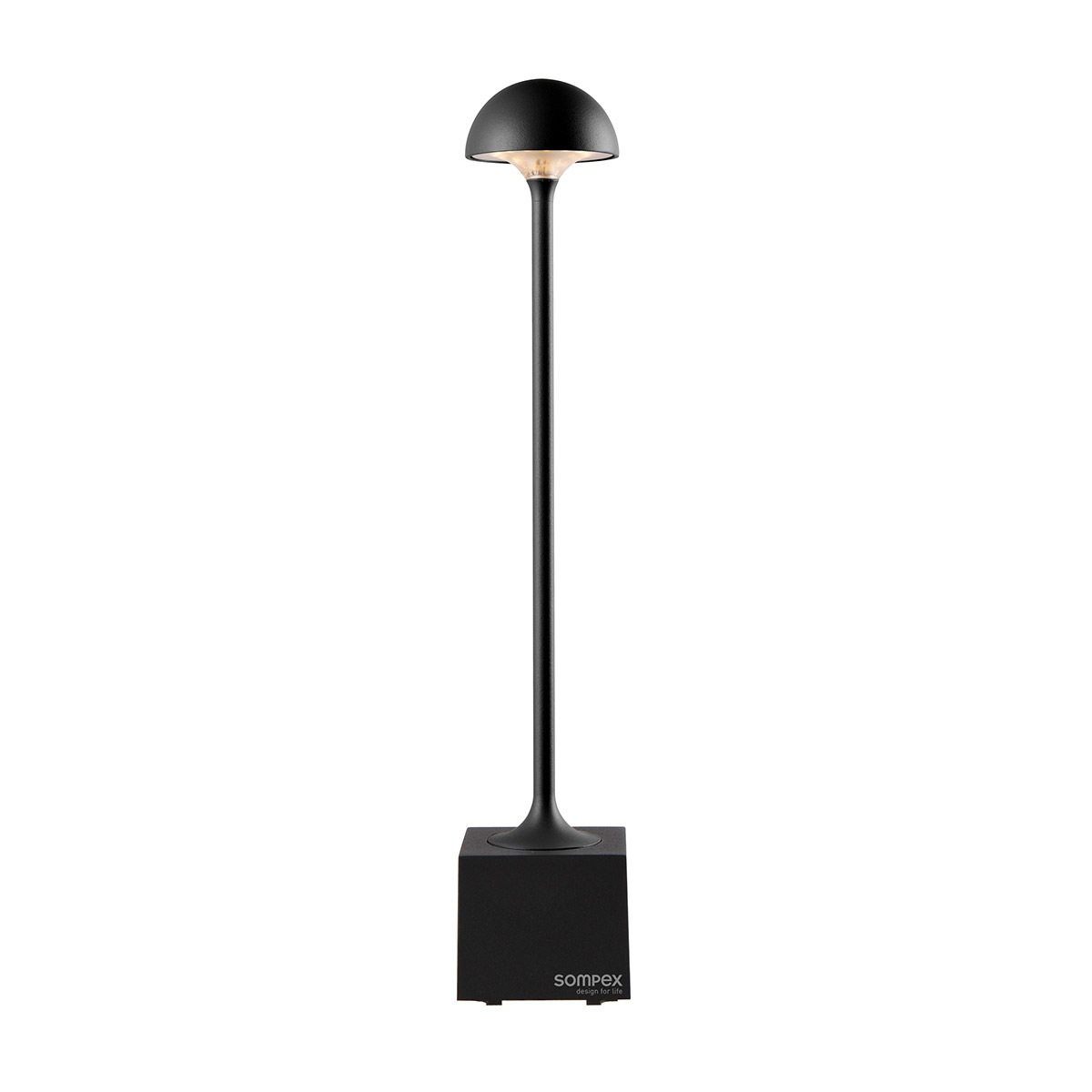 Sompex Flora LED Akkuleuchte, schwarz
