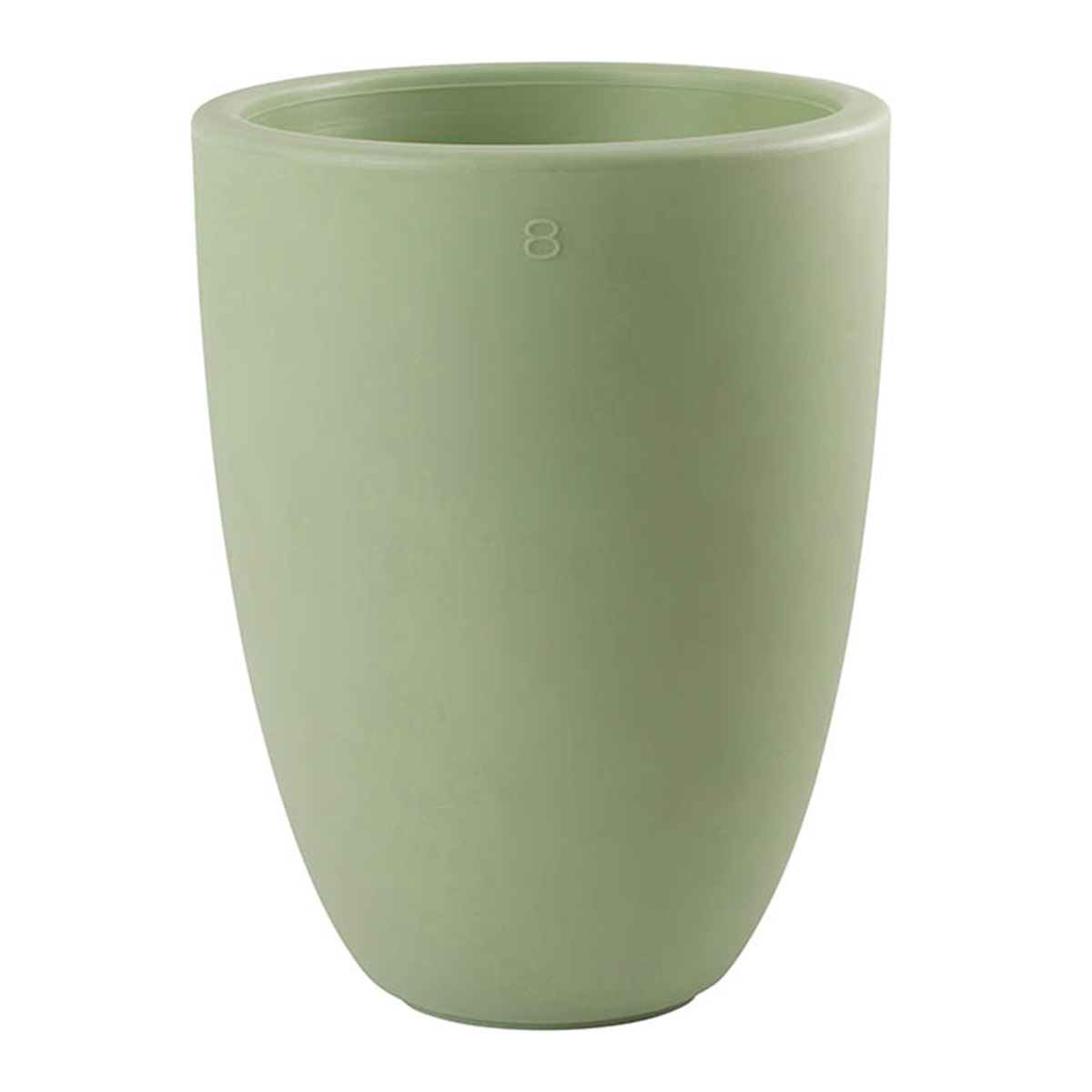 8 seasons design Shining Curvy Pot M Dekoleuchte, mintgrün (ausgeschaltet)
