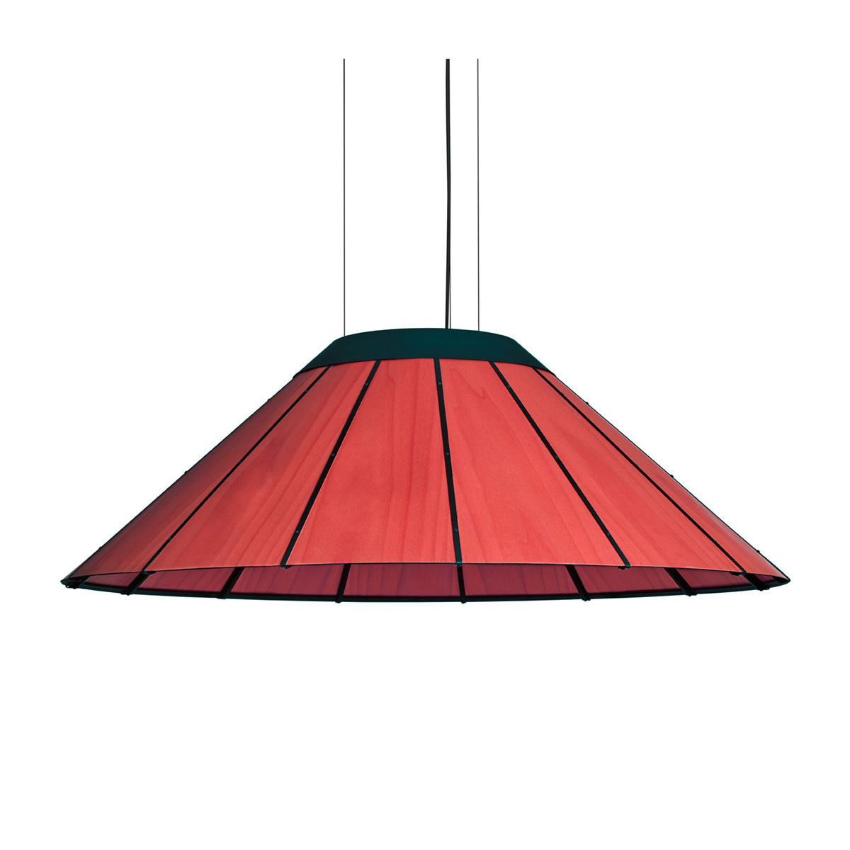 LZF Lamps Banga Medium LED Pendelleuchte, rot