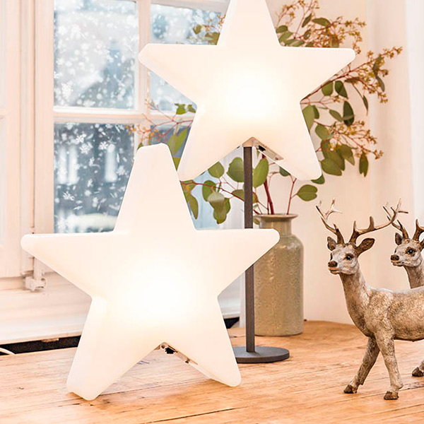 Kachel Weihnachtsstern