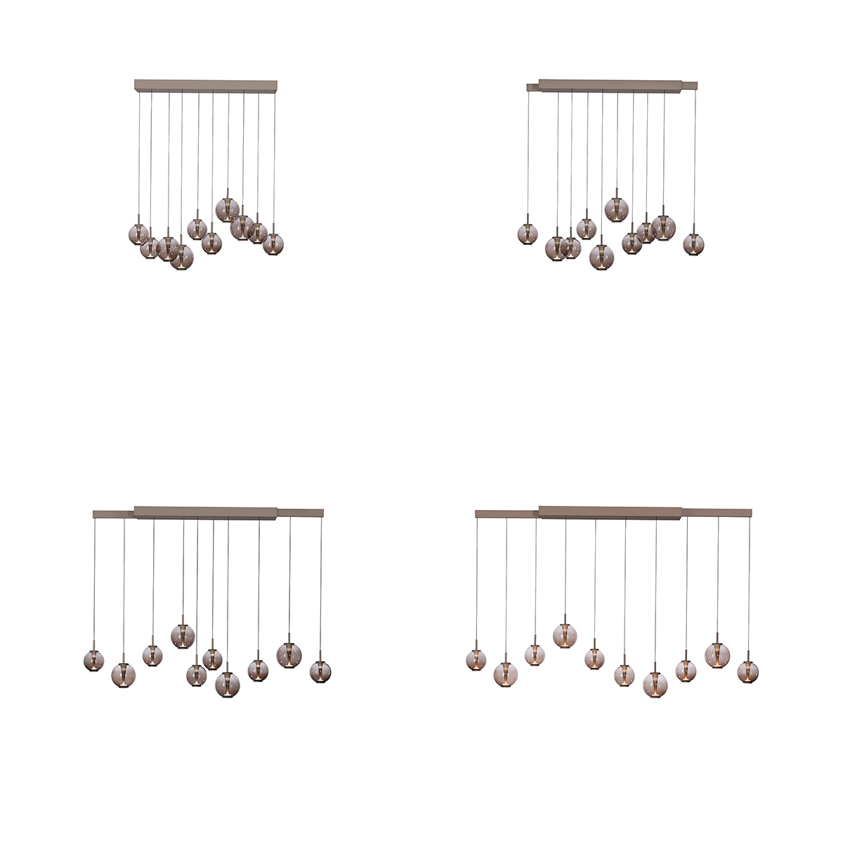 PURE E-Infinity Pendelleuchte mit e-SLIDE und CCT