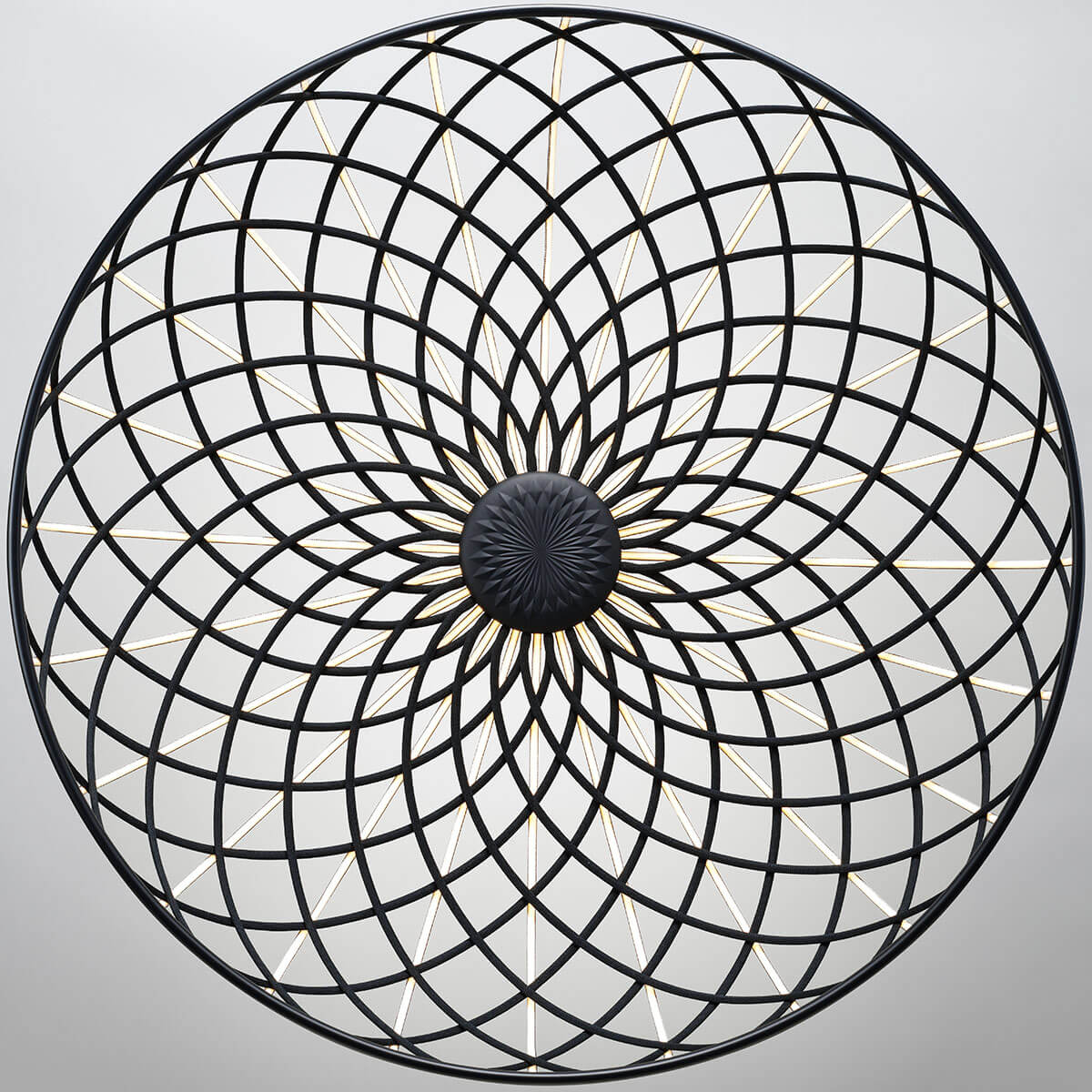 Flos Skynest LED Pendelleuchte, anthrazit