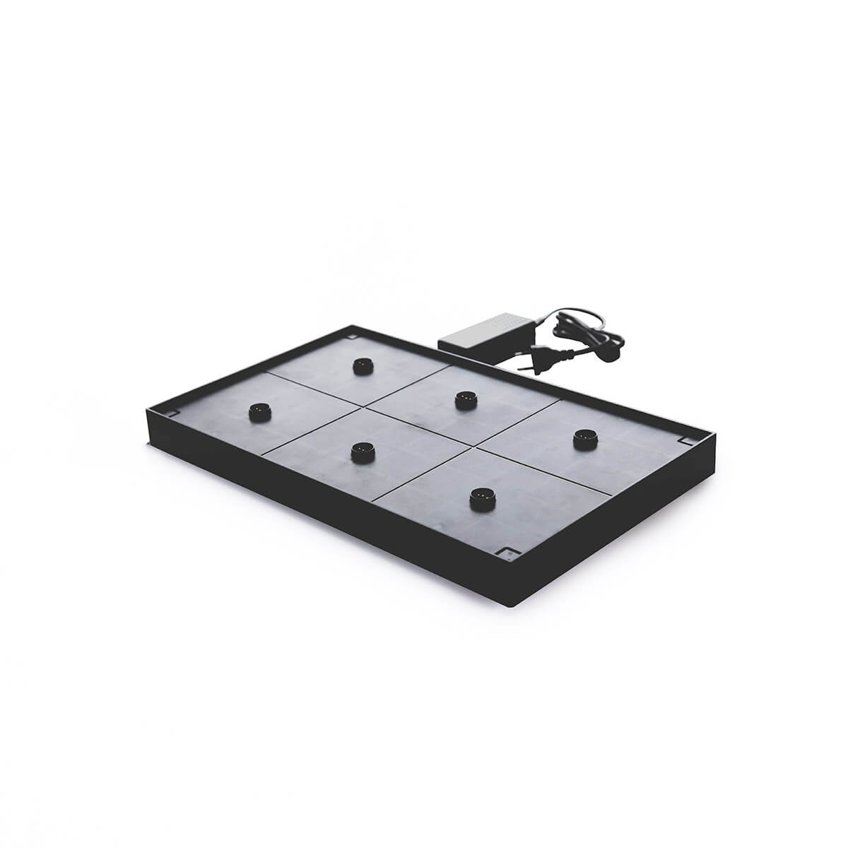 Zafferano AiLati Multi-Kontaktladestation für Olivia, Ofelia & Circe, schwarz Multi-Kontaktladestation für Olivia, Ofelia & Circe