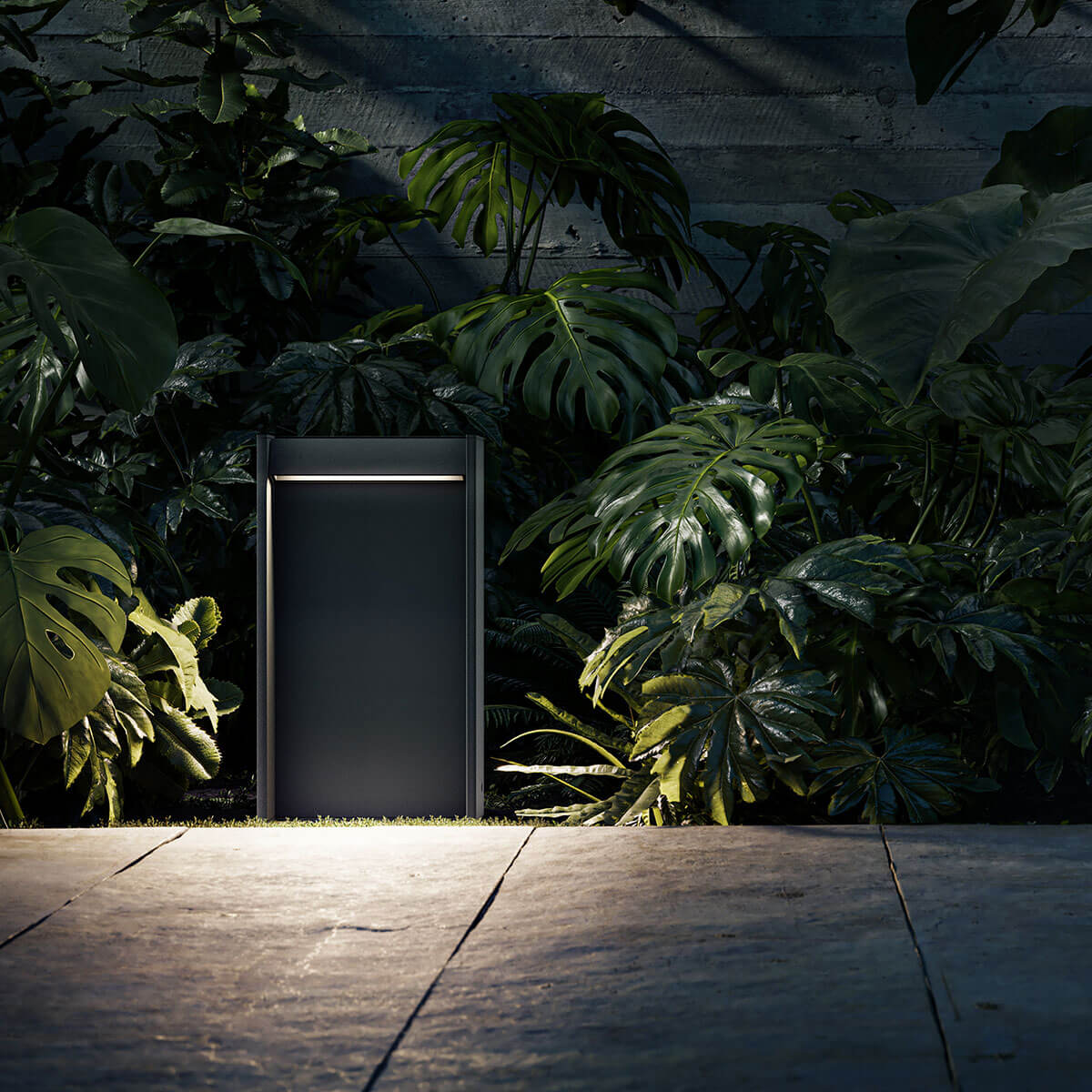 IP44.DE Slat 40 LED Pollerleuchte, anthracite (anthrazit)