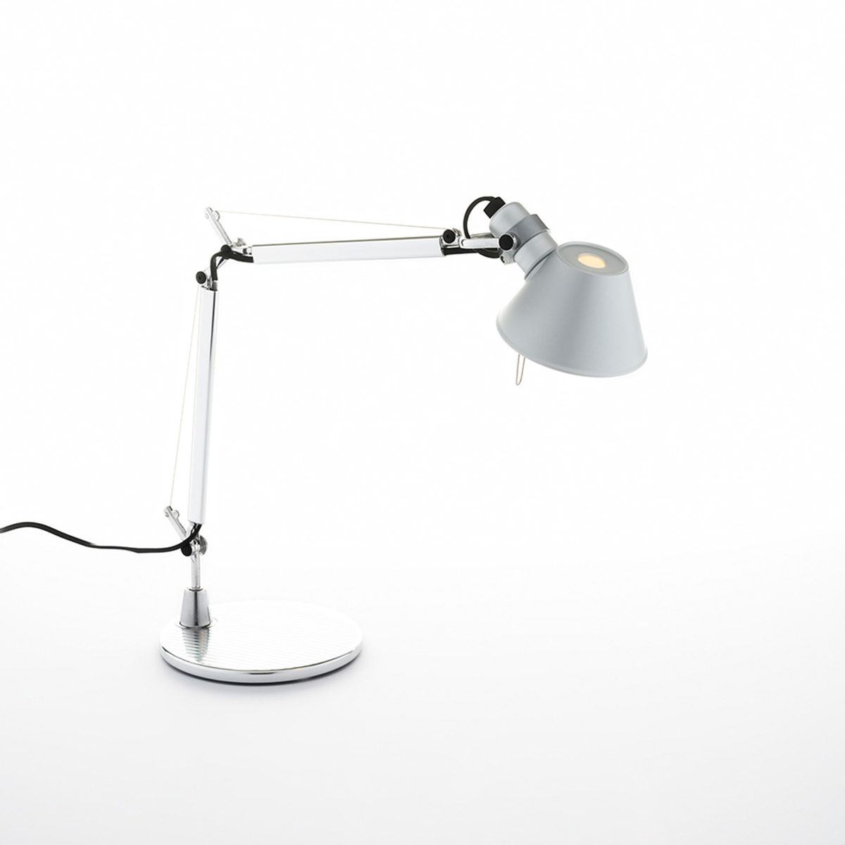 Artemide Tolomeo Micro Tavolo LED, Aluminium