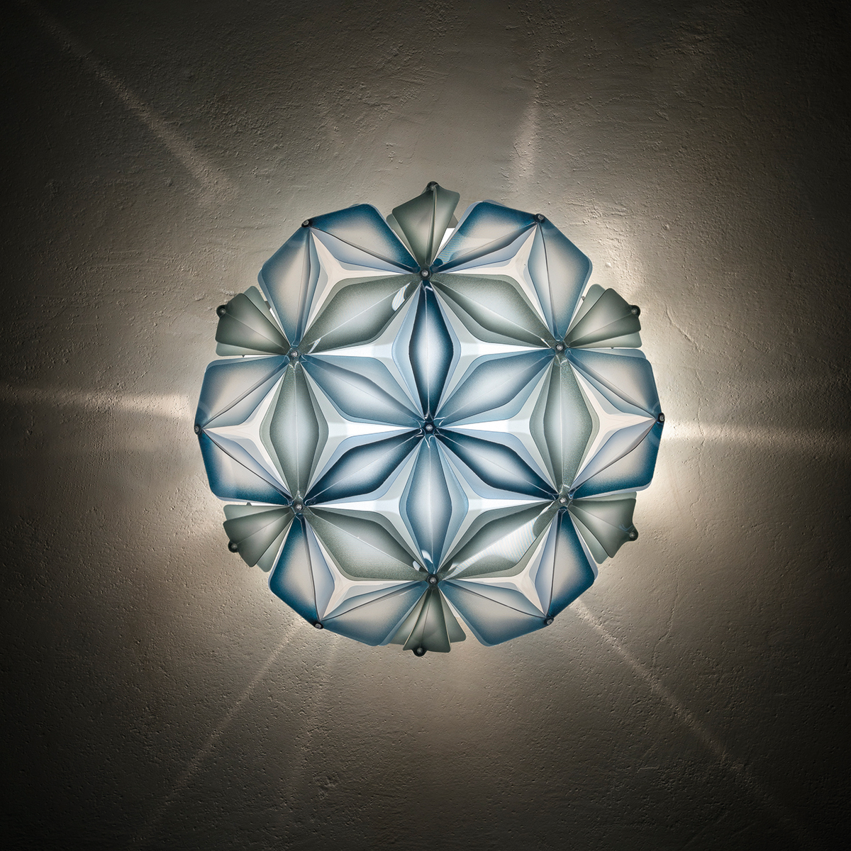 Slamp La Vie Ceiling / Wall Medium, blue (blau)