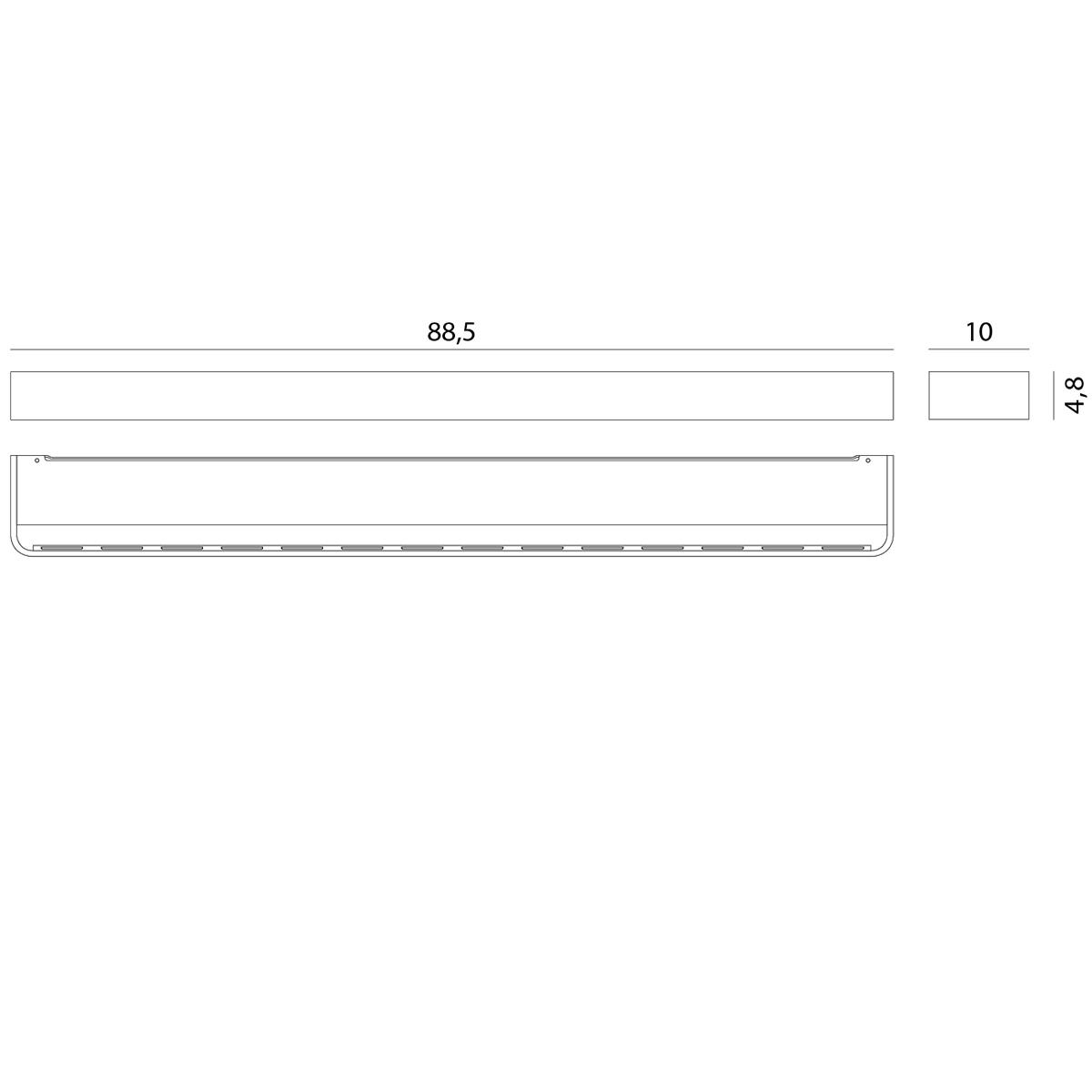 Rotaliana Frame W4 LED Wandleuchte