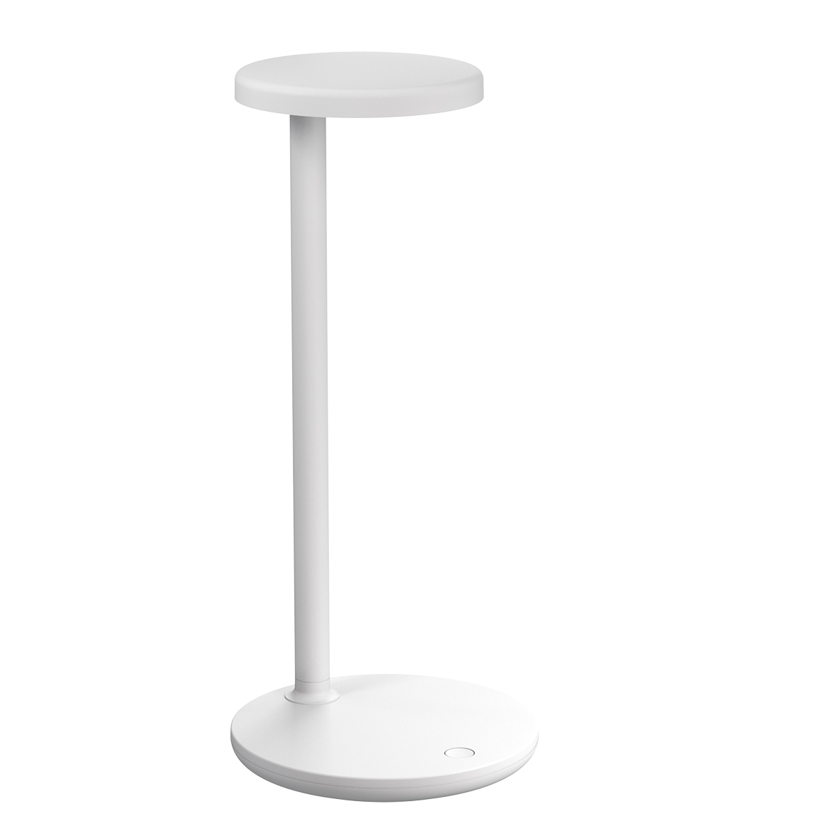 Flos Oblique LED Tischleuchte, weiß matt