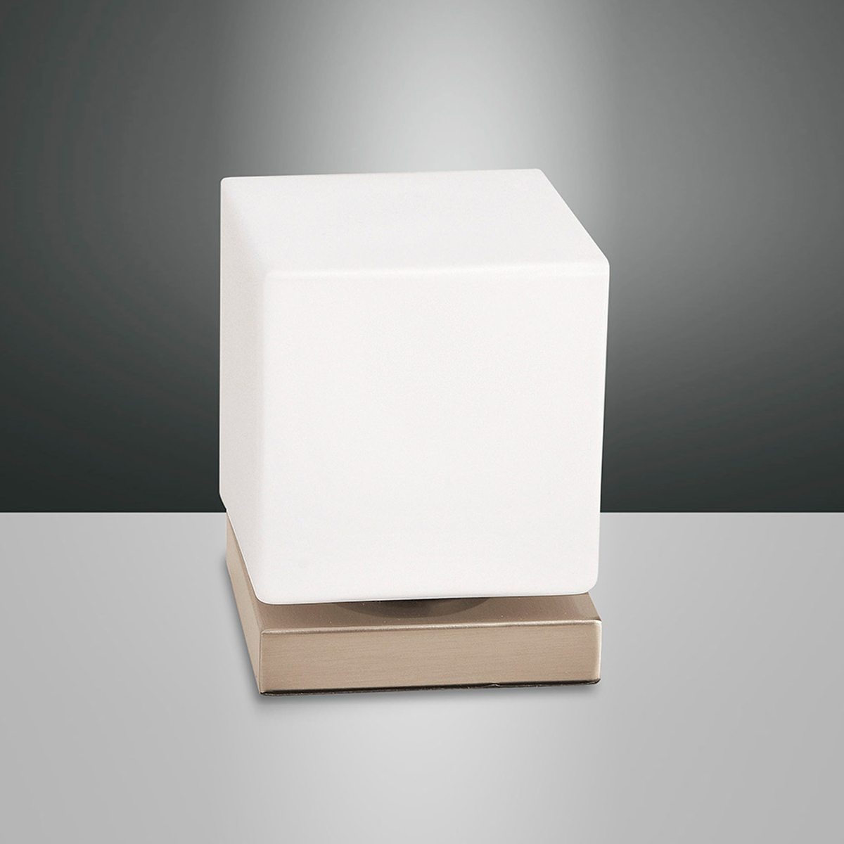 Fabas Luce Brenta LED Tischleuchte, Gold edelmatt