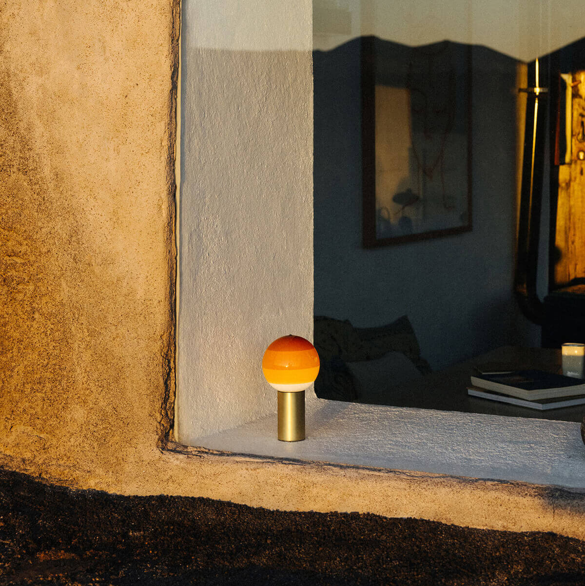 Marset Dipping Light Portable LED Akkuleuchte, Schirm: amber